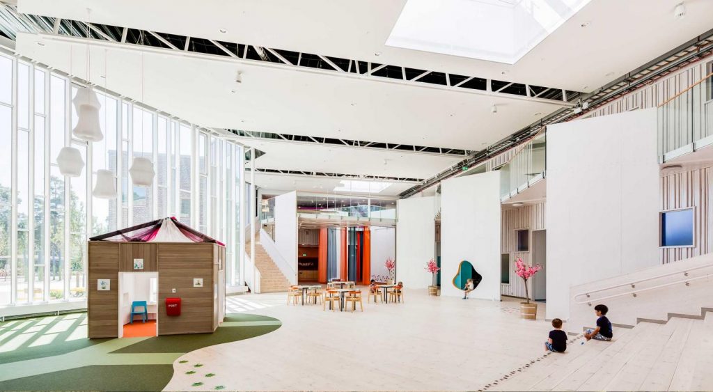 幼兒園室內(nèi)大廳設(shè)計(jì)主要區(qū)域有哪些？